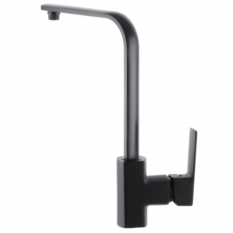 Dřezová baterie MIXXUS PREMIUM KUBUS 017 BLACK, černá | KUBUS 017 BLACK